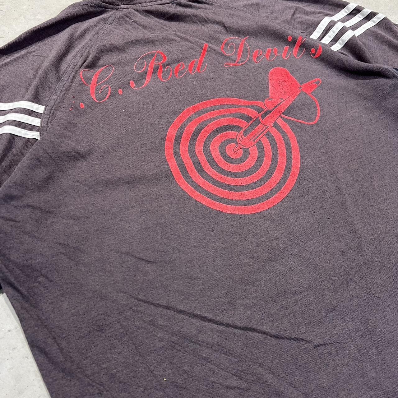 2000s Adidas Y2K Graphic T-Shirt Boxy