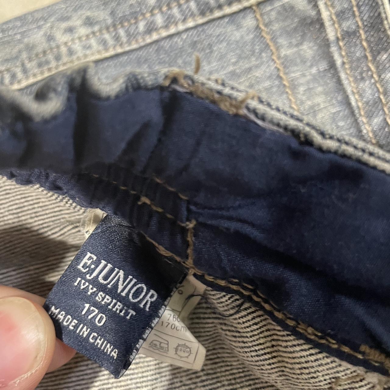 2000s EJ Drawstring Jeans