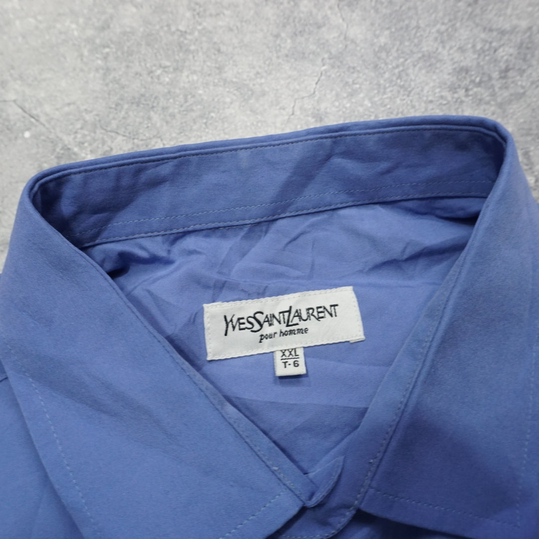 2000s Yves Saint Laurent French Cuff Button Up