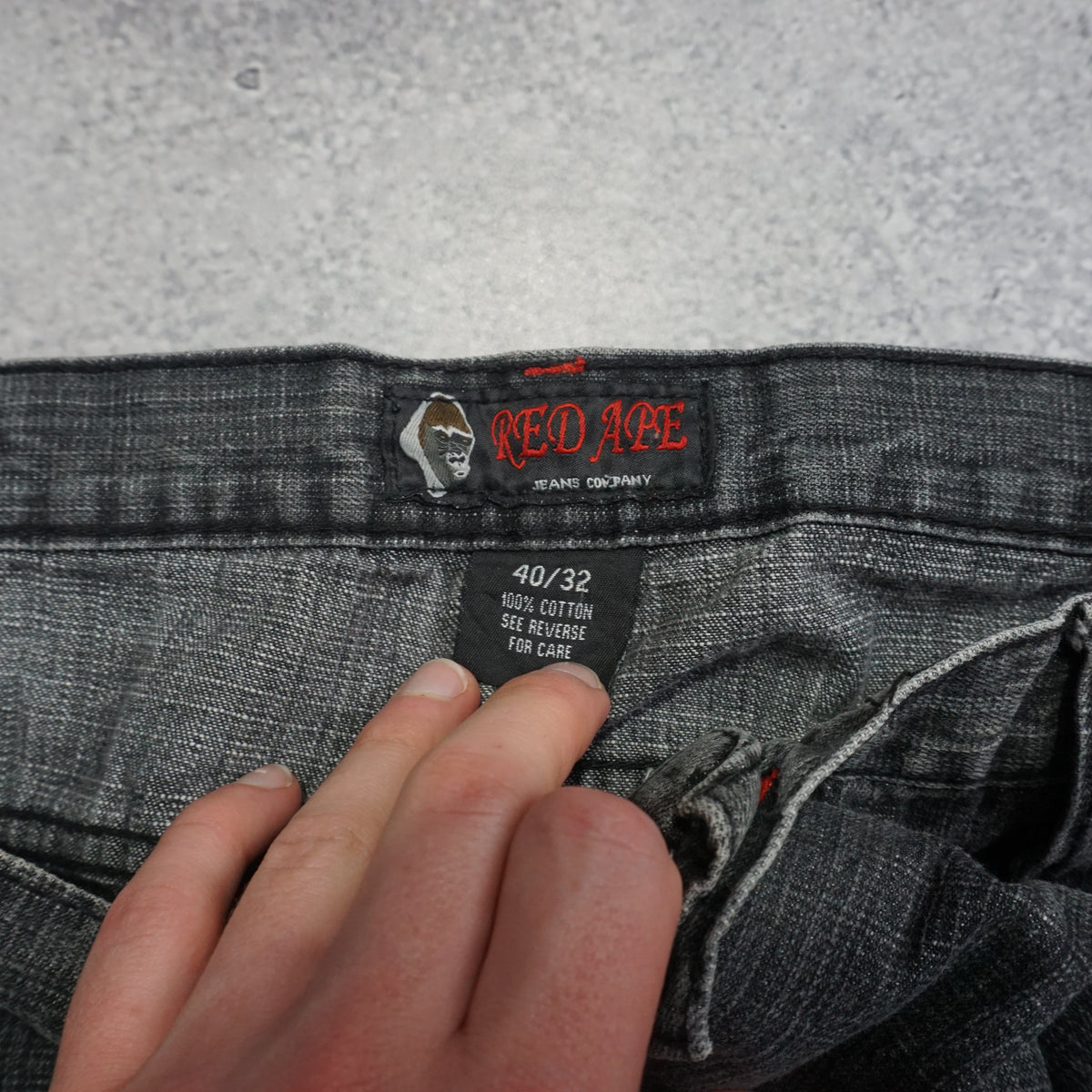 2000s Red Ape Jeans