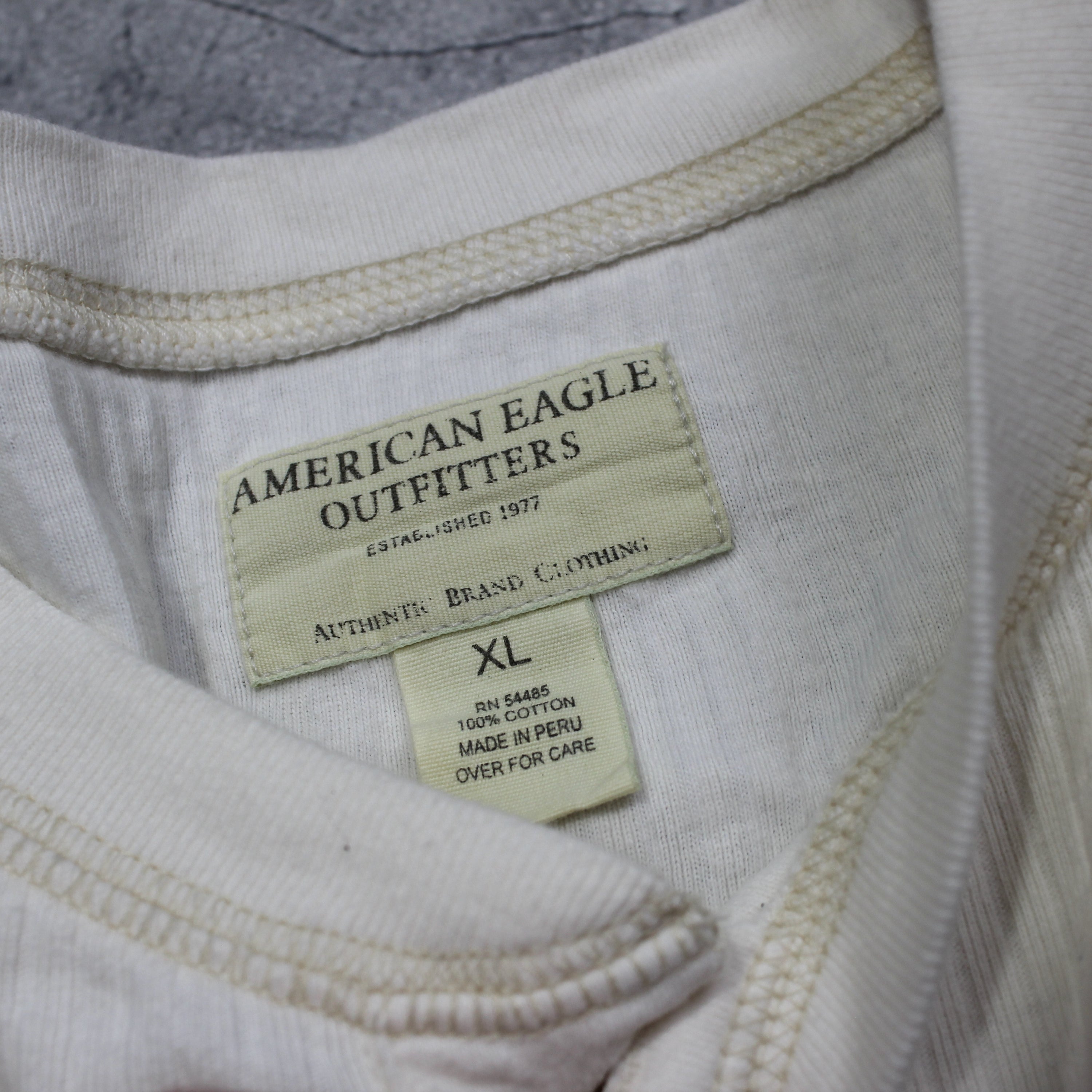 American Eagle Outfitters Henley Long Sleeve T-Shirt