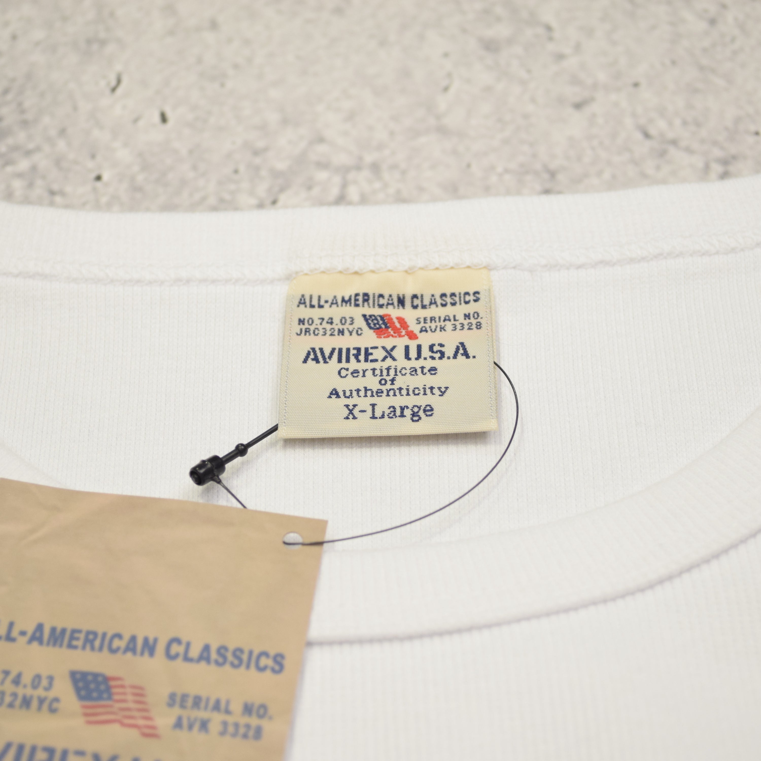 Avirex Ribbed Long Sleeve
