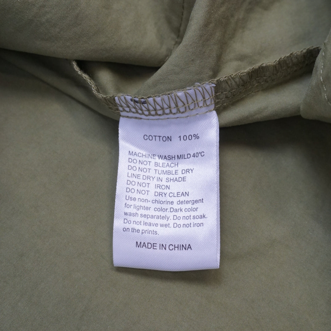 Danton Vetements Collarless Workwear Jacket