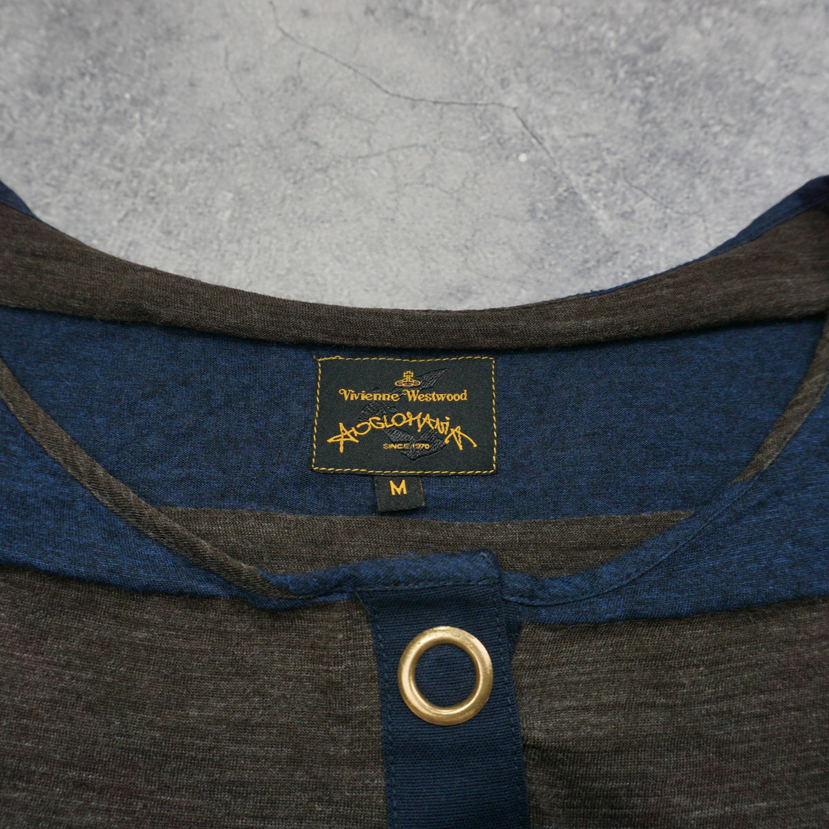 Vivienne Westwood Striped Assymetrical Top