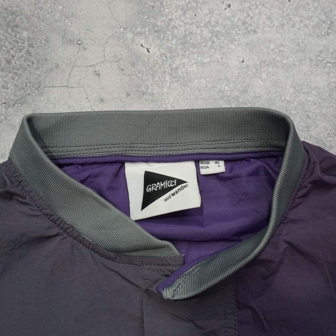 Gramicci x and wander Short Sleeve Windbreaker