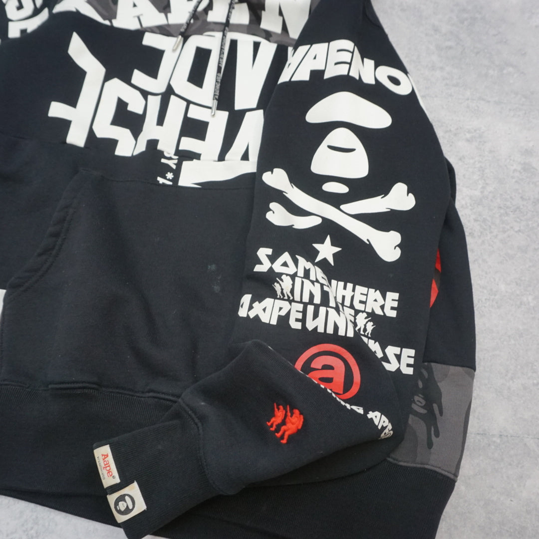 Aape Graphic Print Hoodie