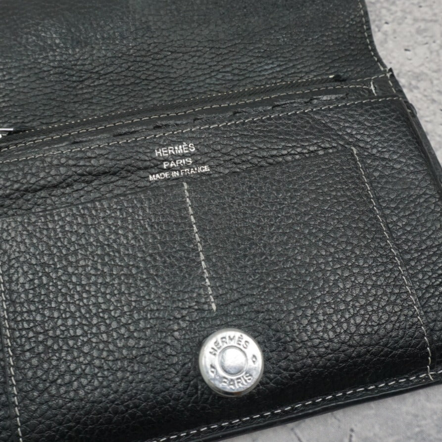 Hermes Dogon Leather Wallet