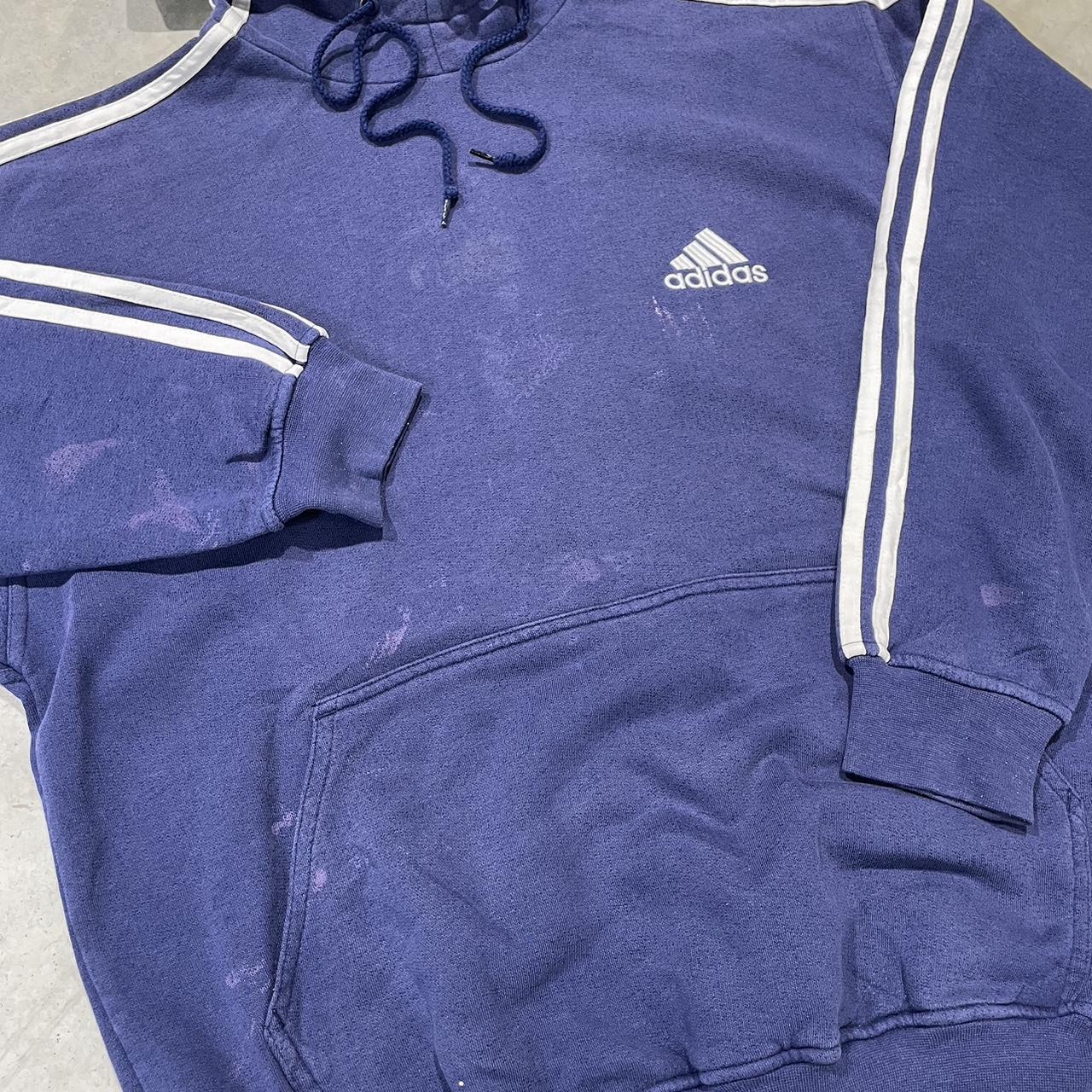 90s Adidas Oversized Hoodie