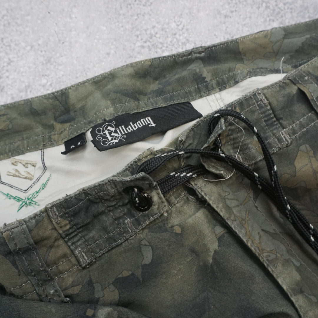Billabong Camo Print Shorts Cargo Shorts