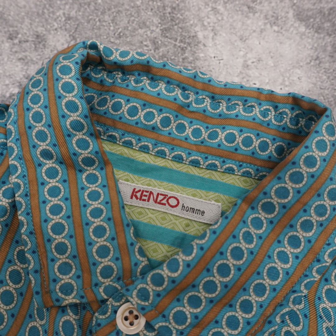 Kenzo Patterned Casual Shirt