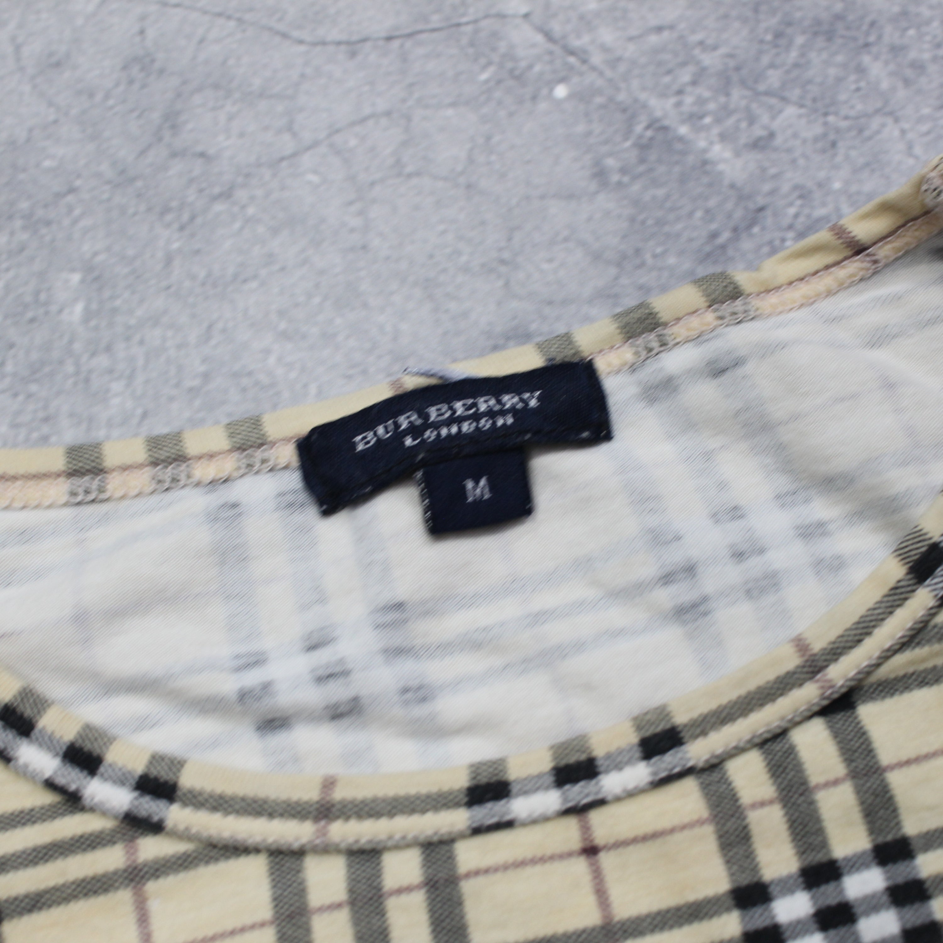 2000s Burberry Nova Check T-Shirt