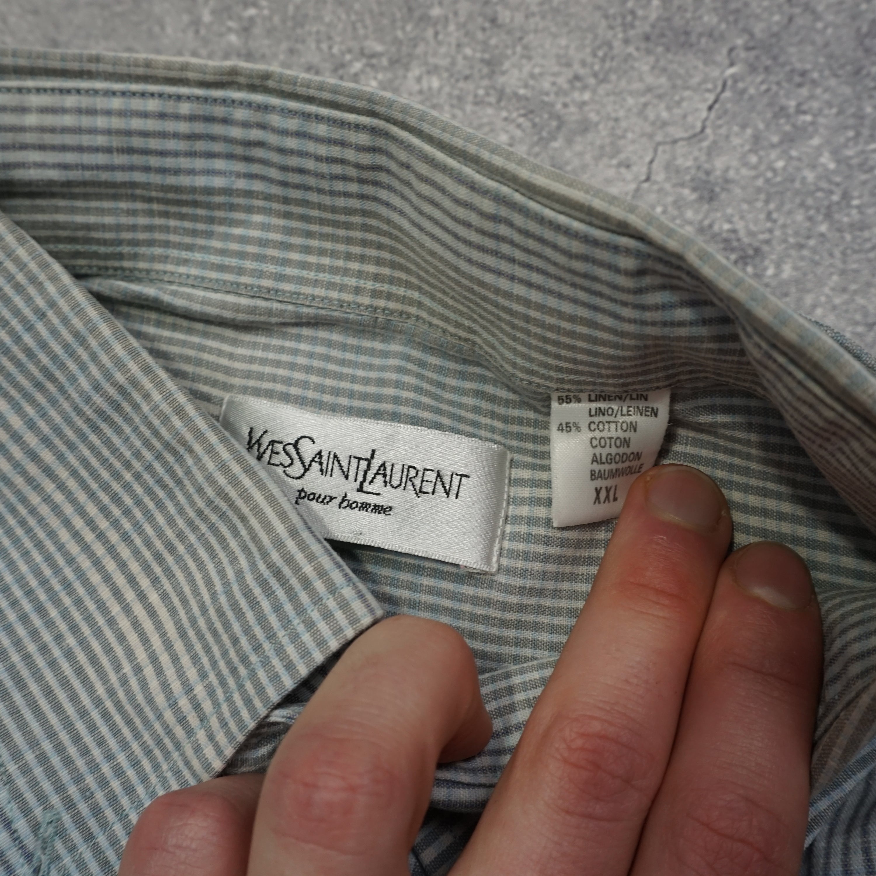 2000s Yves Saint Laurent Button Up Shirt