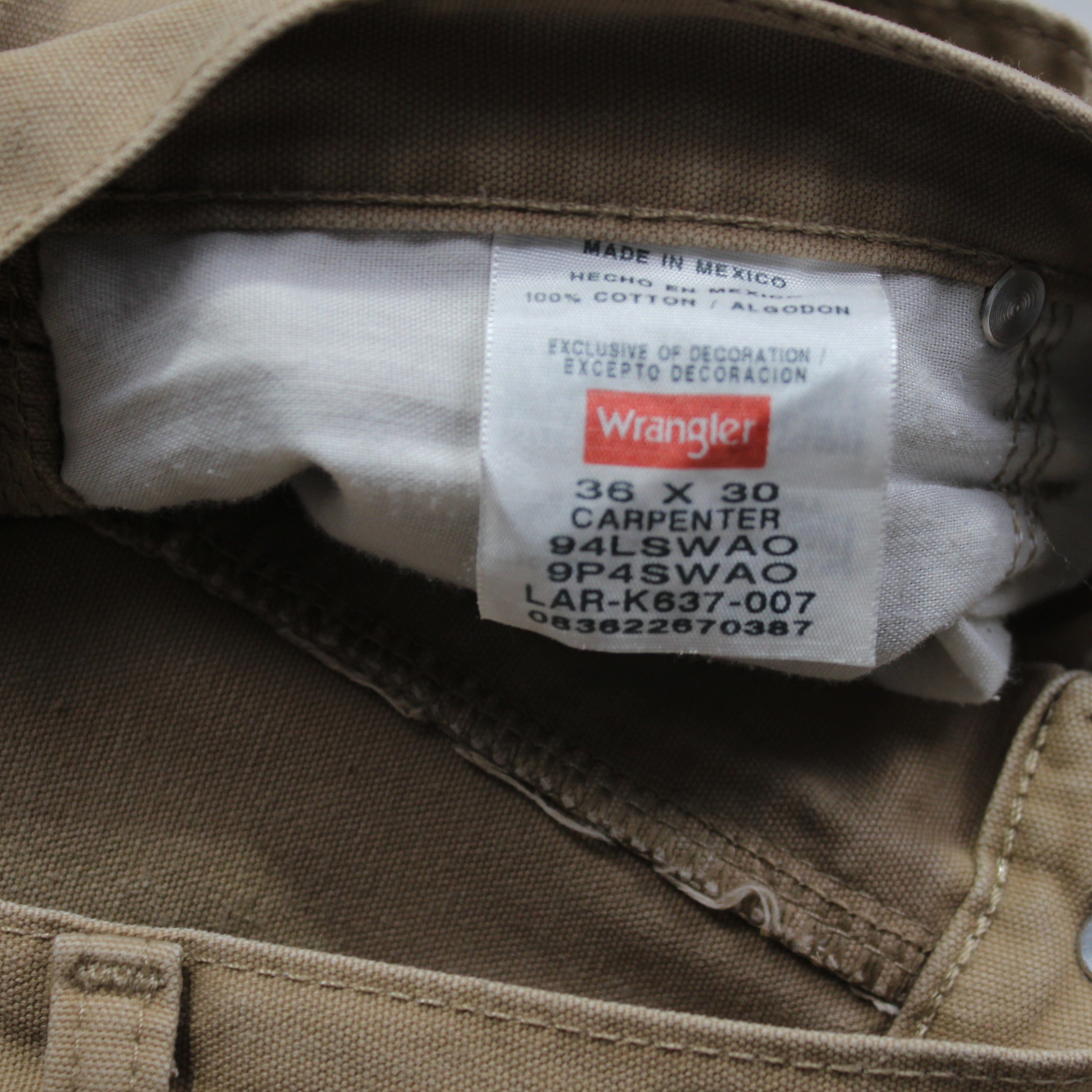 2000s Wrangler Carpenter Cargo Pants