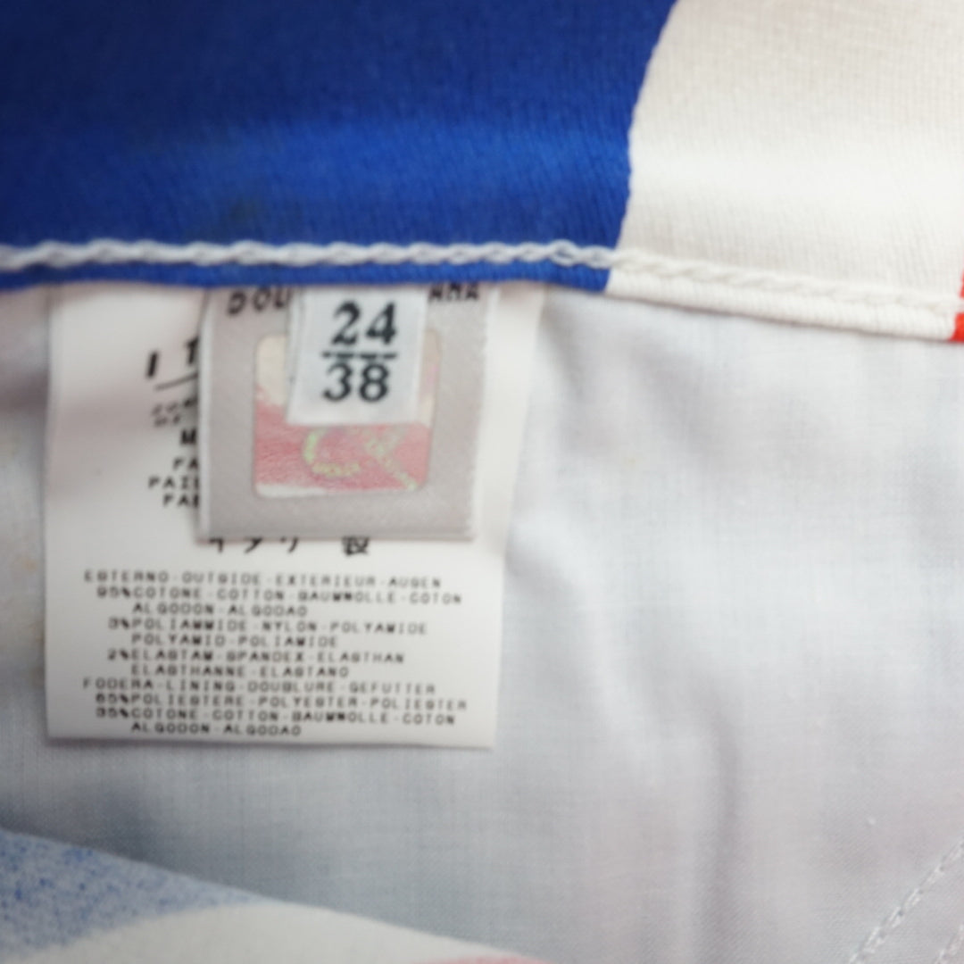2000s Dolce & Gabbana Union Jack Mini Skirt