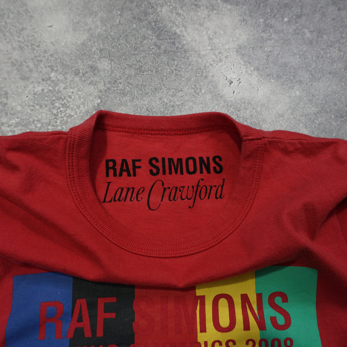2000s Raf Simons x Lane Crawford T-Shirt