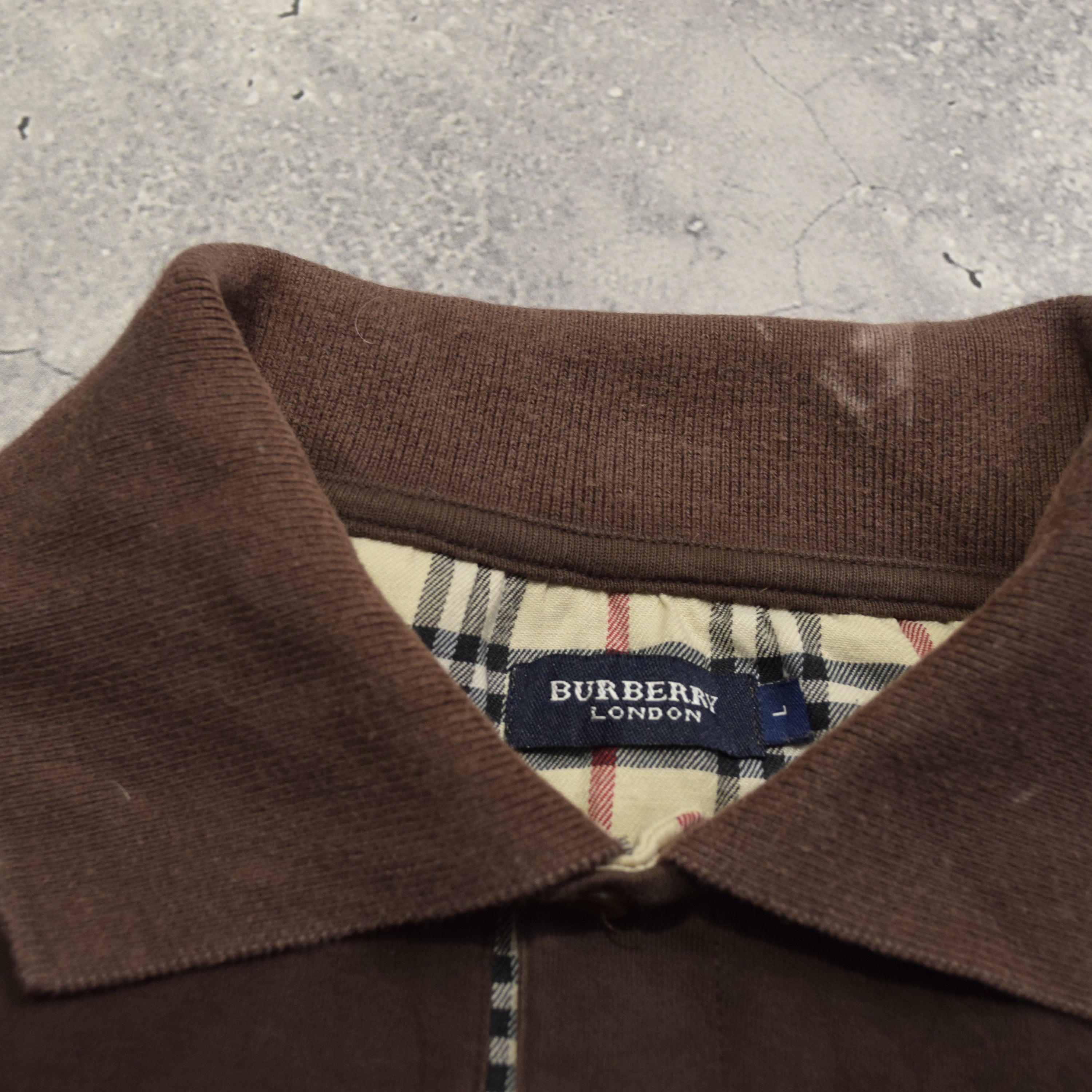 Burberry Long Sleeve Polo