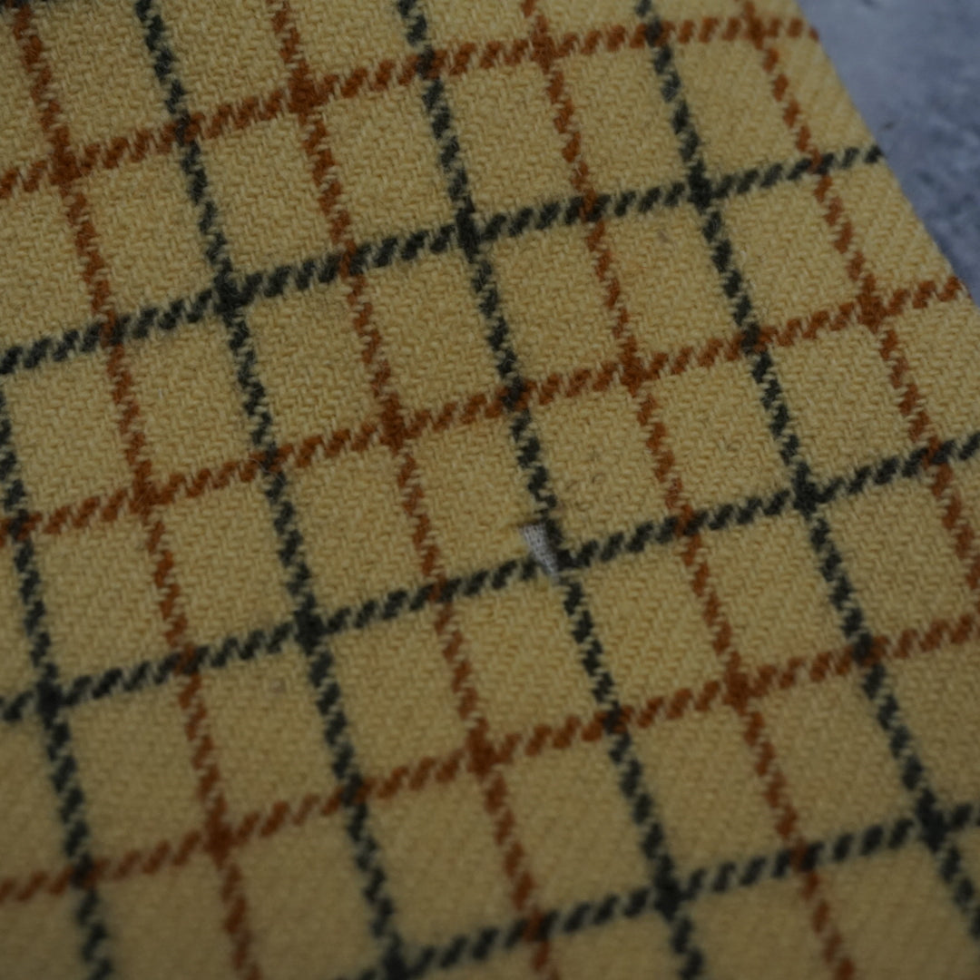 80s Dunn & Co Check Pattern Vest