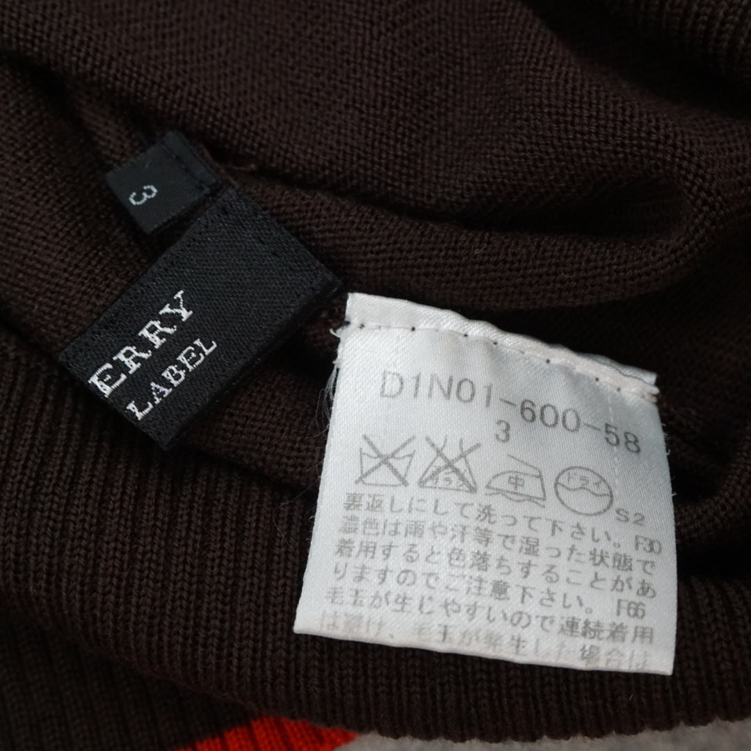 2000s Burberry Black Label V-Neck Sweater