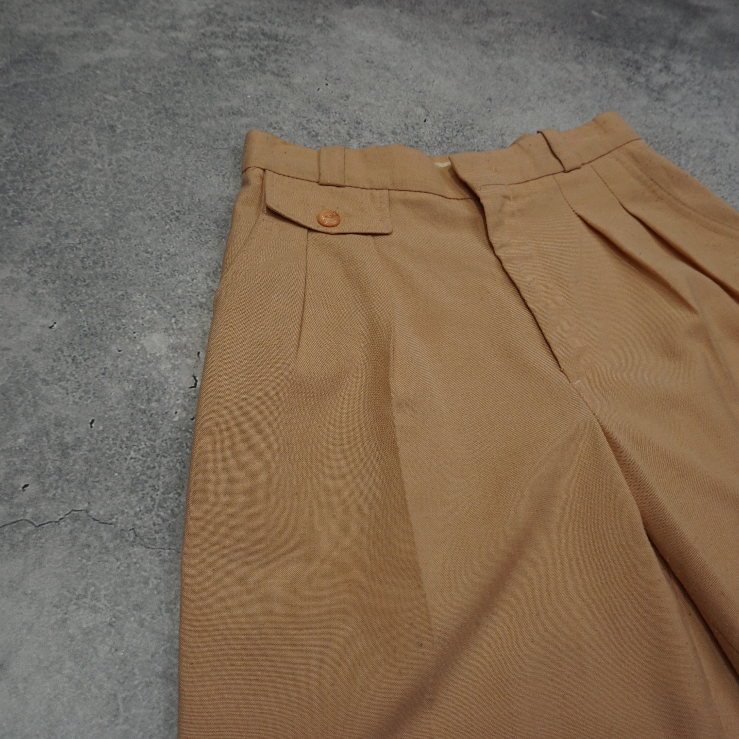 Antique Davion Pleated baggy Pants