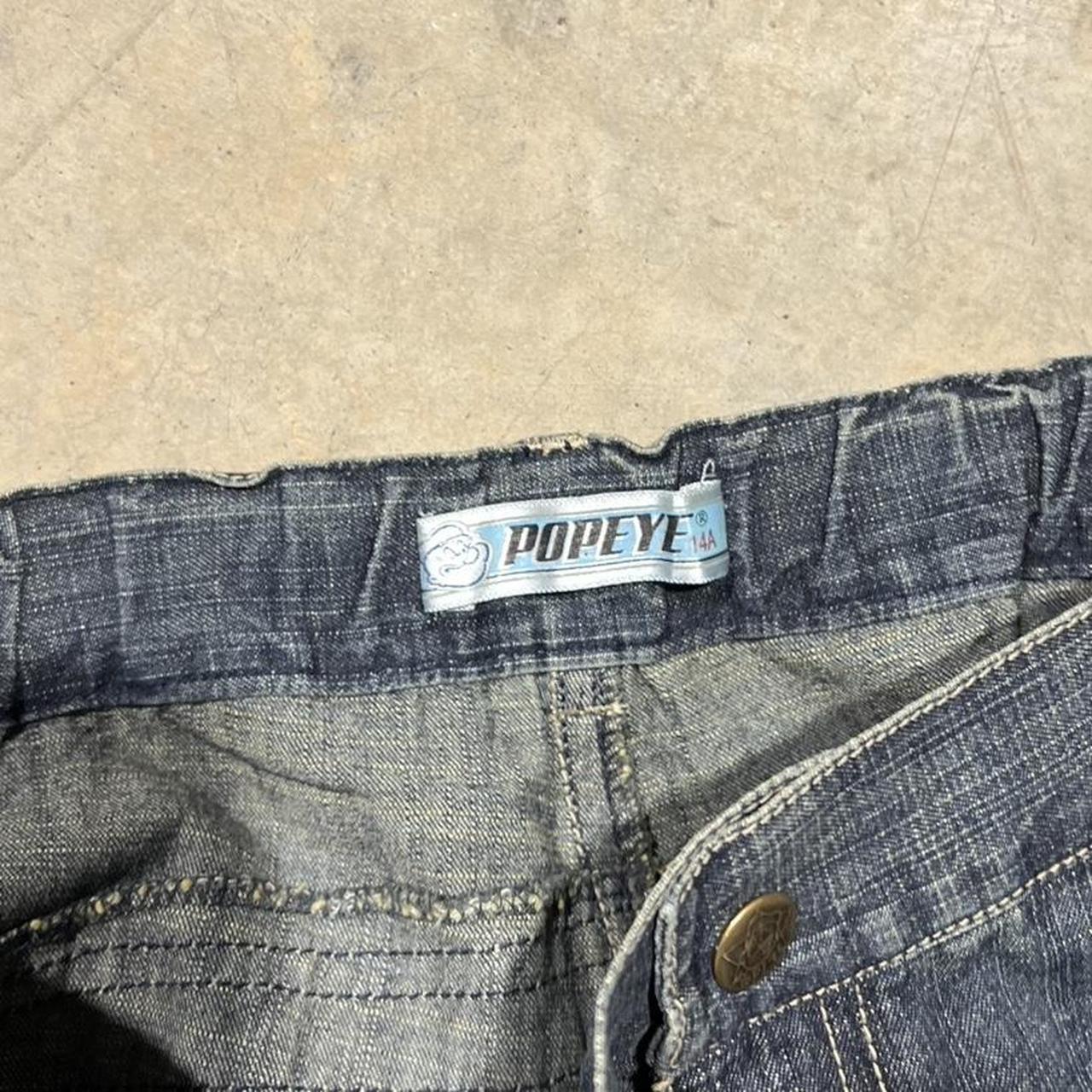 2000s Popeye Wide Leg Jeans