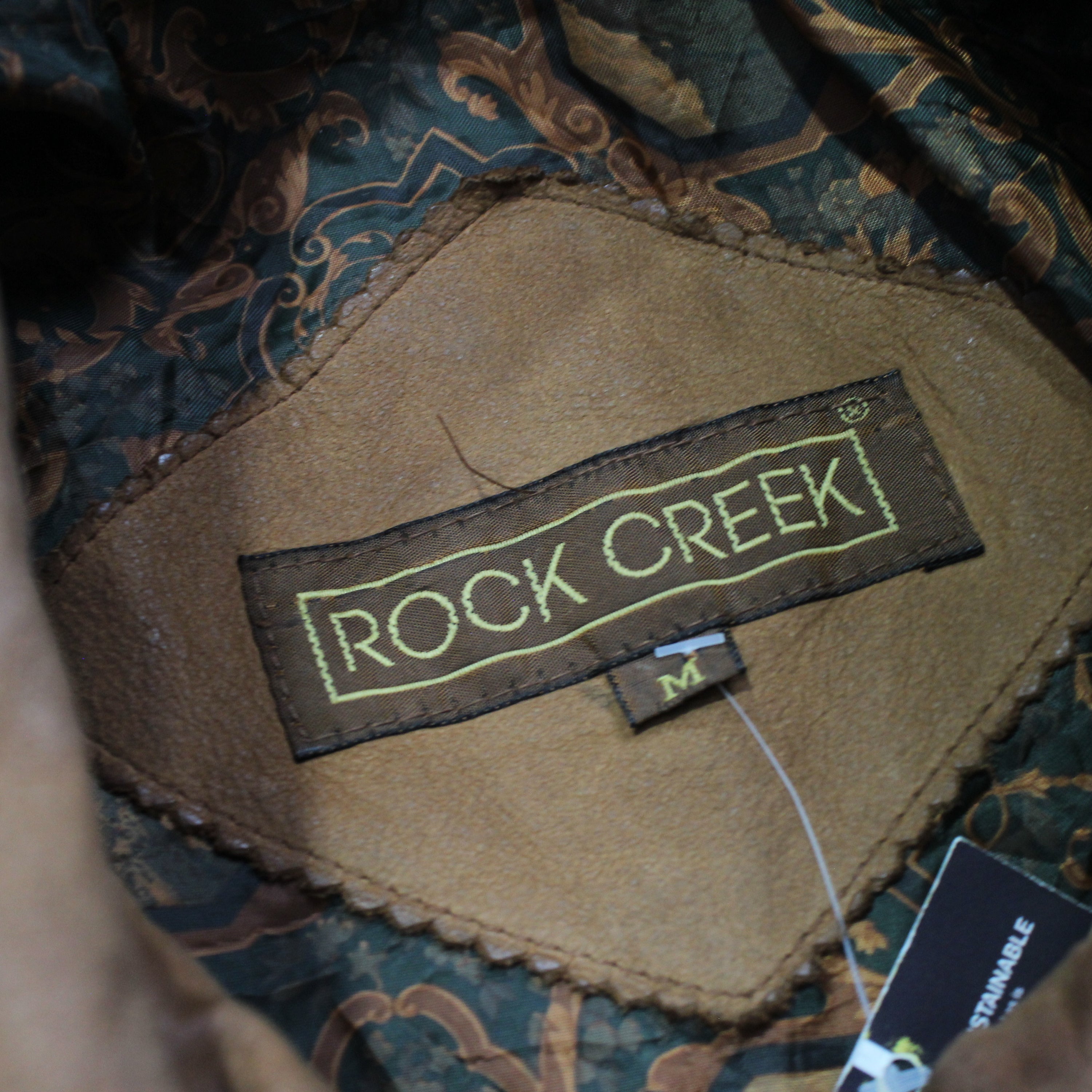 2000s Rock Creek Aviator Leather Jacket