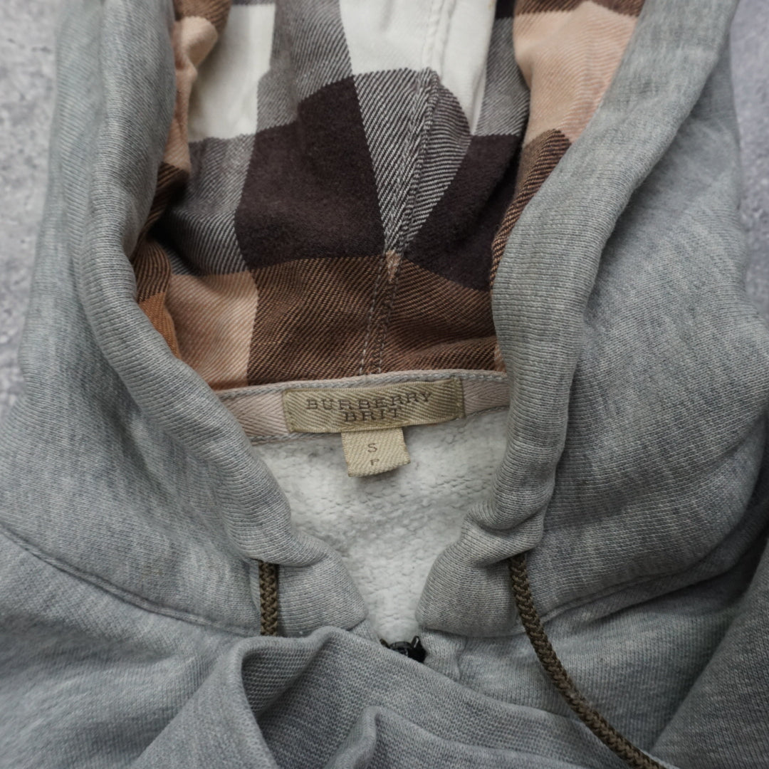 Burberry Zip Up Hoodie