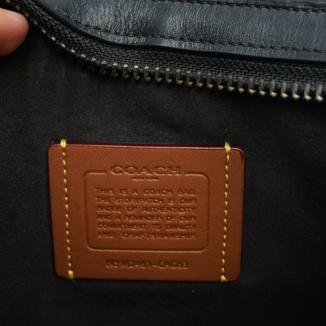 Coach Signature Canvas Crossbody Sling Bag