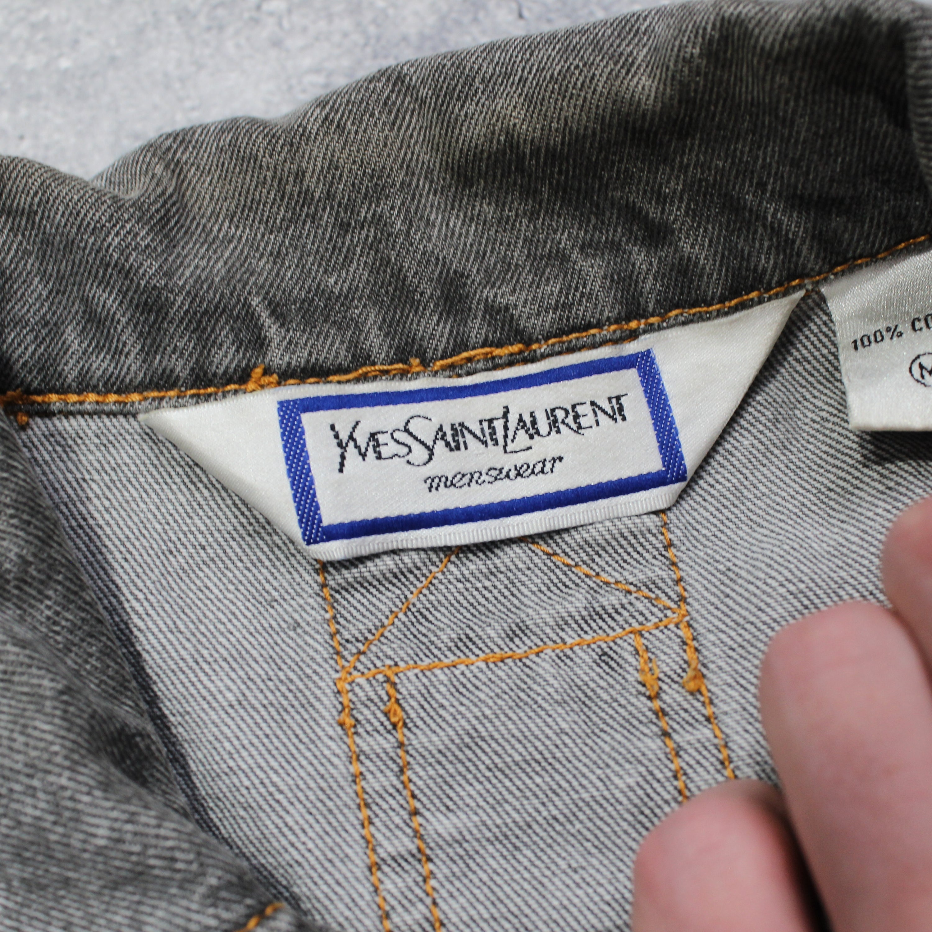 2000s Yves Saint Laurent Denim Jacket