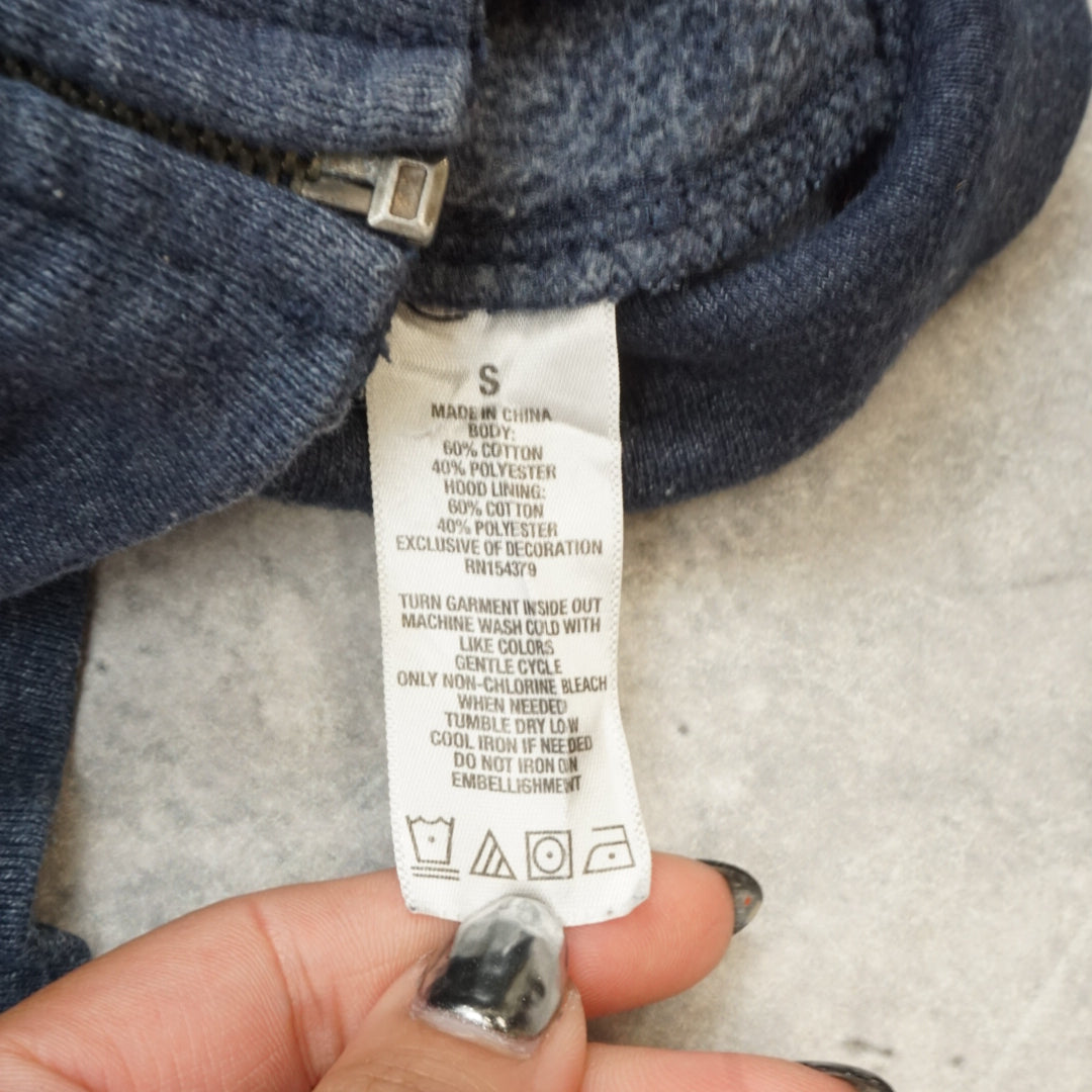 2000s Aeropostale Zip Up NYC Graphic Hoodie