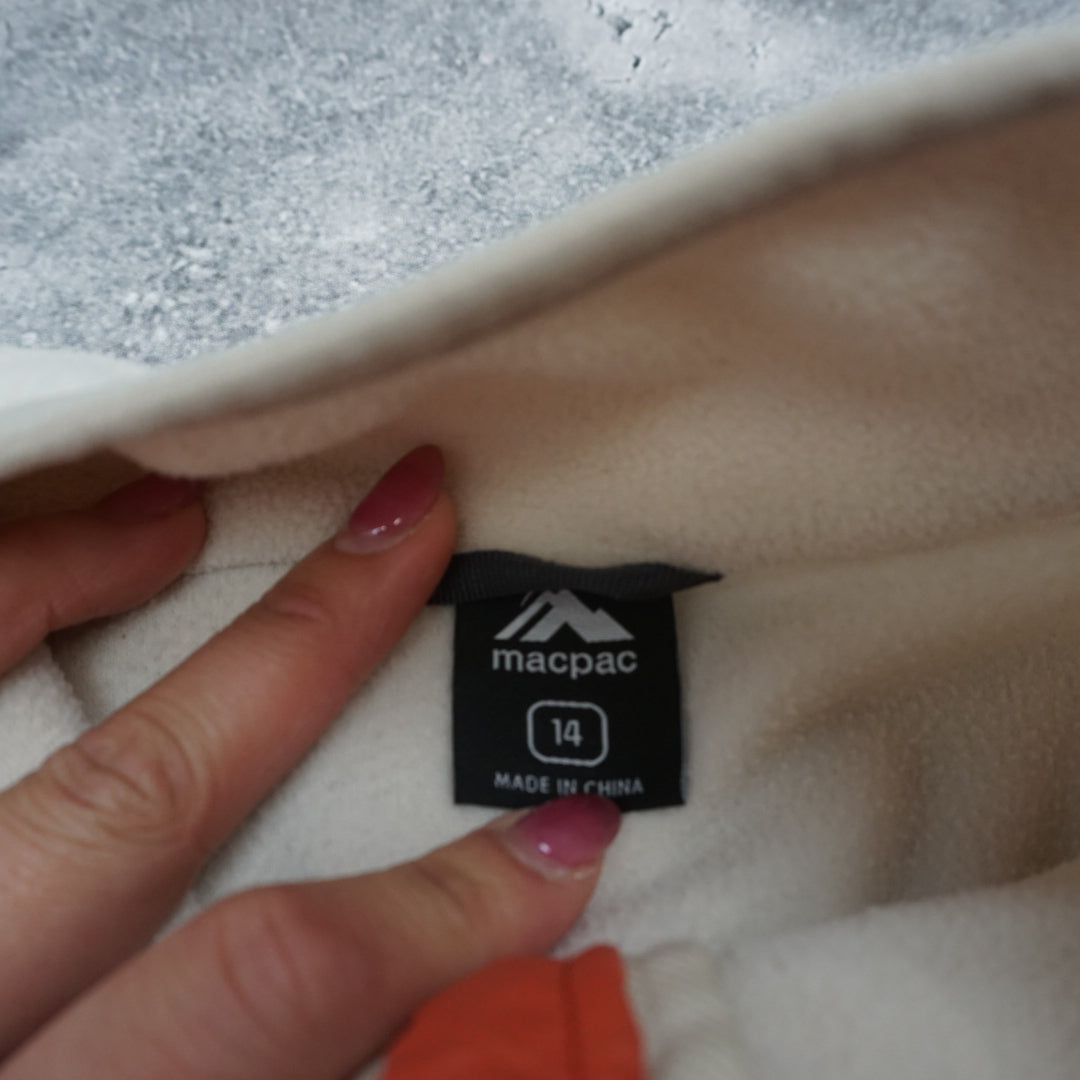 Macpac Fleece Long Sleeve Zip Up