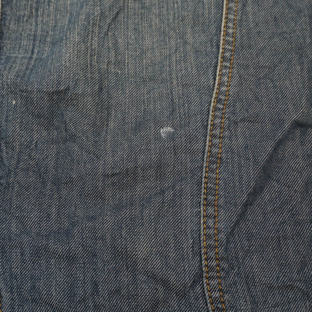 2000s Shu Ao Qi Denim Button Detail Skirt