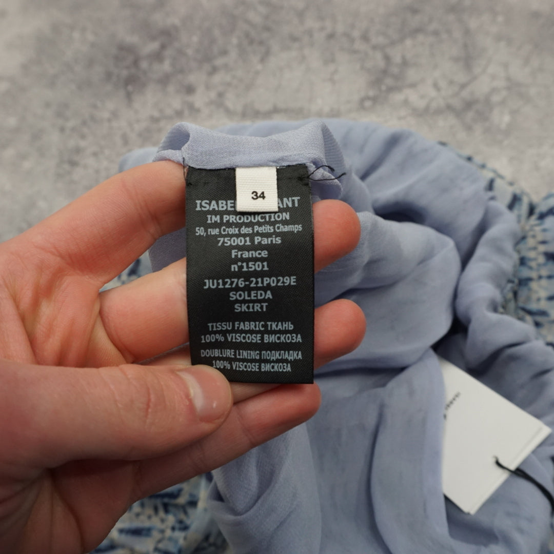 Isabel Marant Étoile Assymetrical Midi Skirt