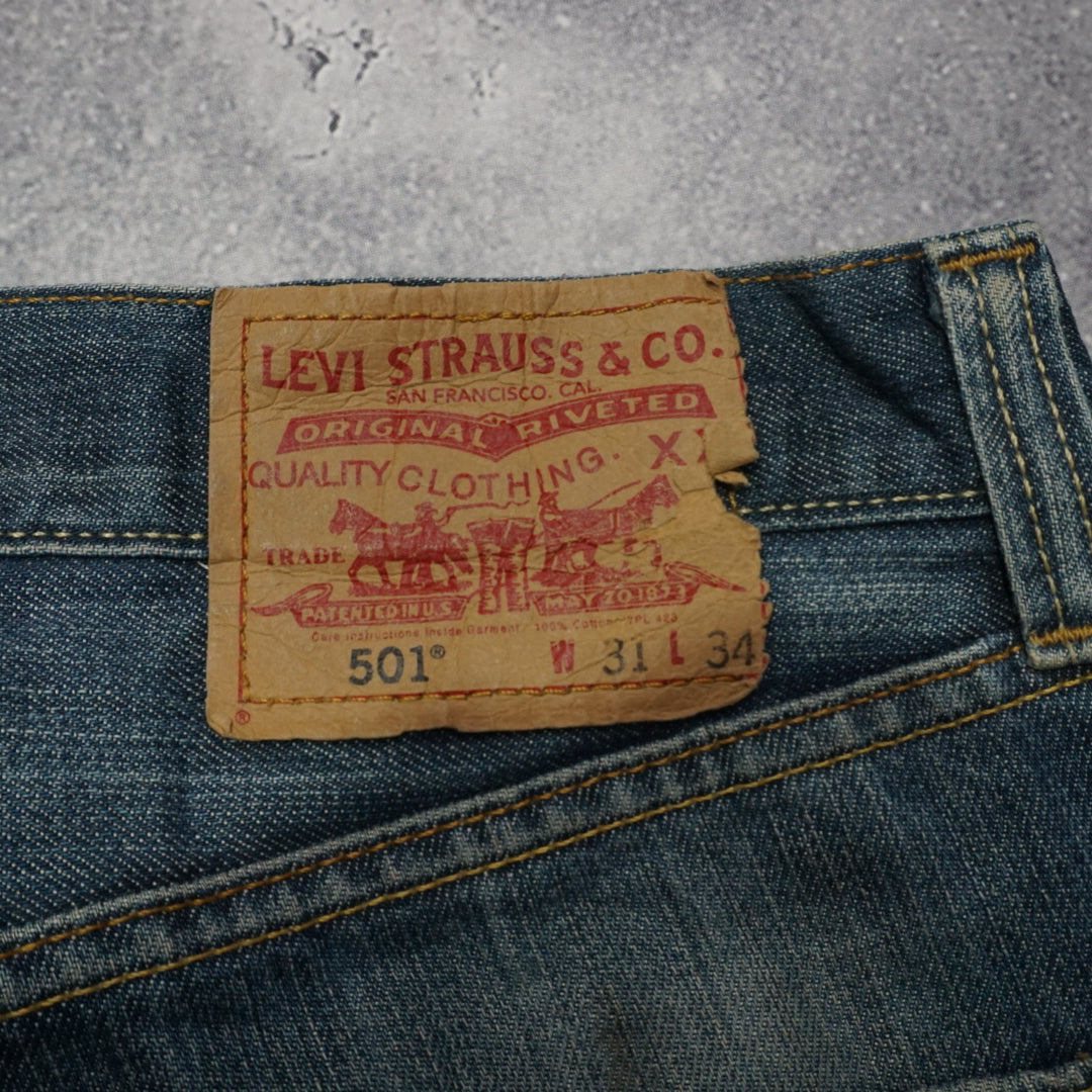 2000s Levi's 501 Straight Leg Jeans