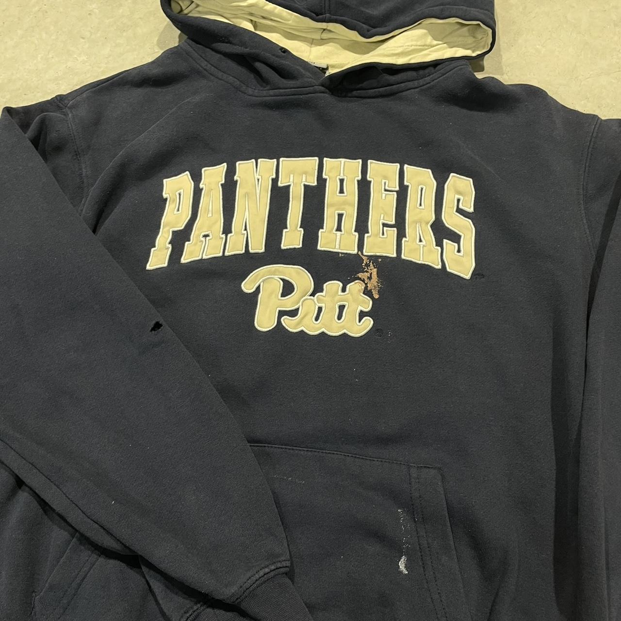 2000s Pitt Panthers Oversized Hoodie