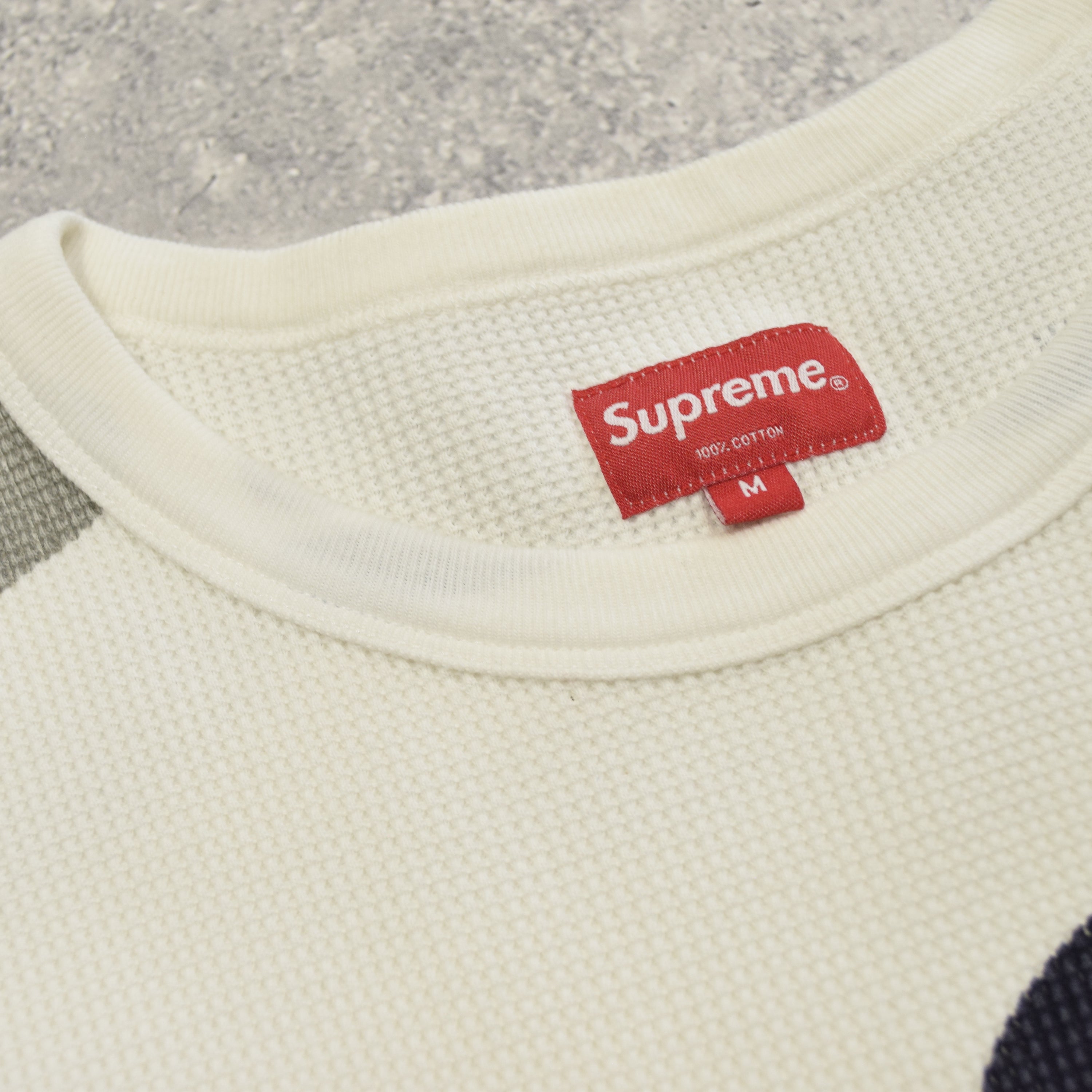 Supreme Waffle Knit Thermal T-Shirt