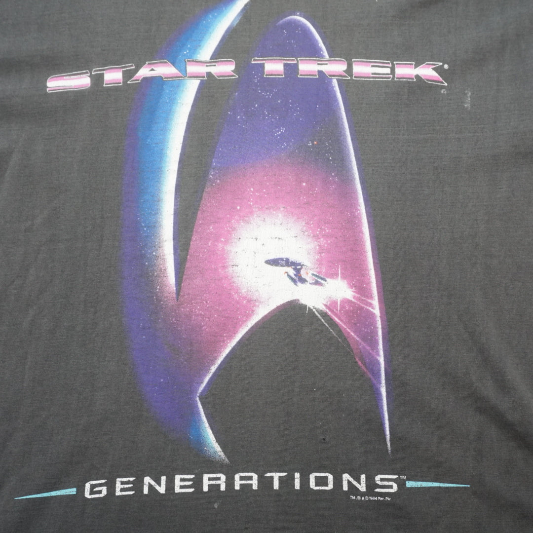 90s Vintage  Star Trek Generations Graphic T-Shirt