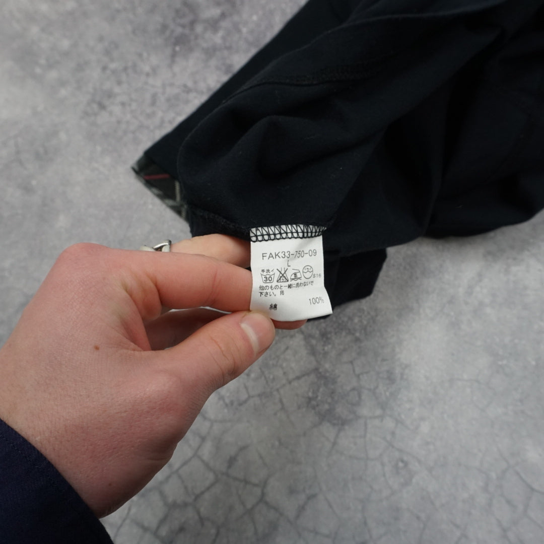 2000s Burberry Blue Label Henley T-Shirt