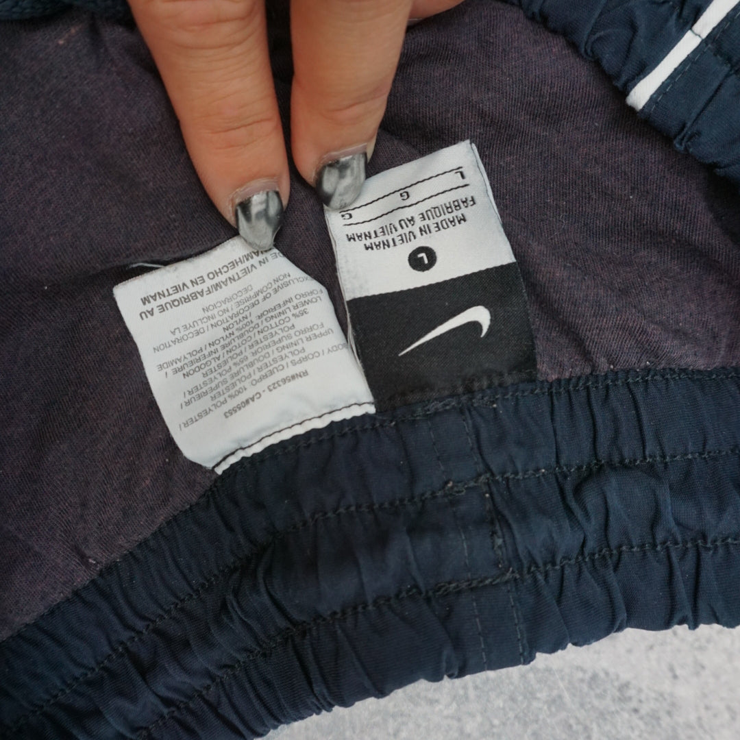 2000s Nike Swoosh Piped Track Pants