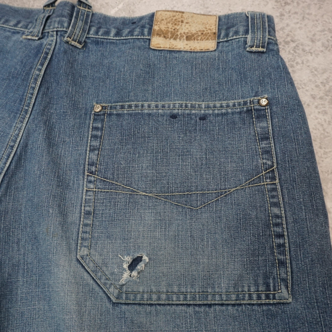 2000s Kani Cargo Denim Shorts