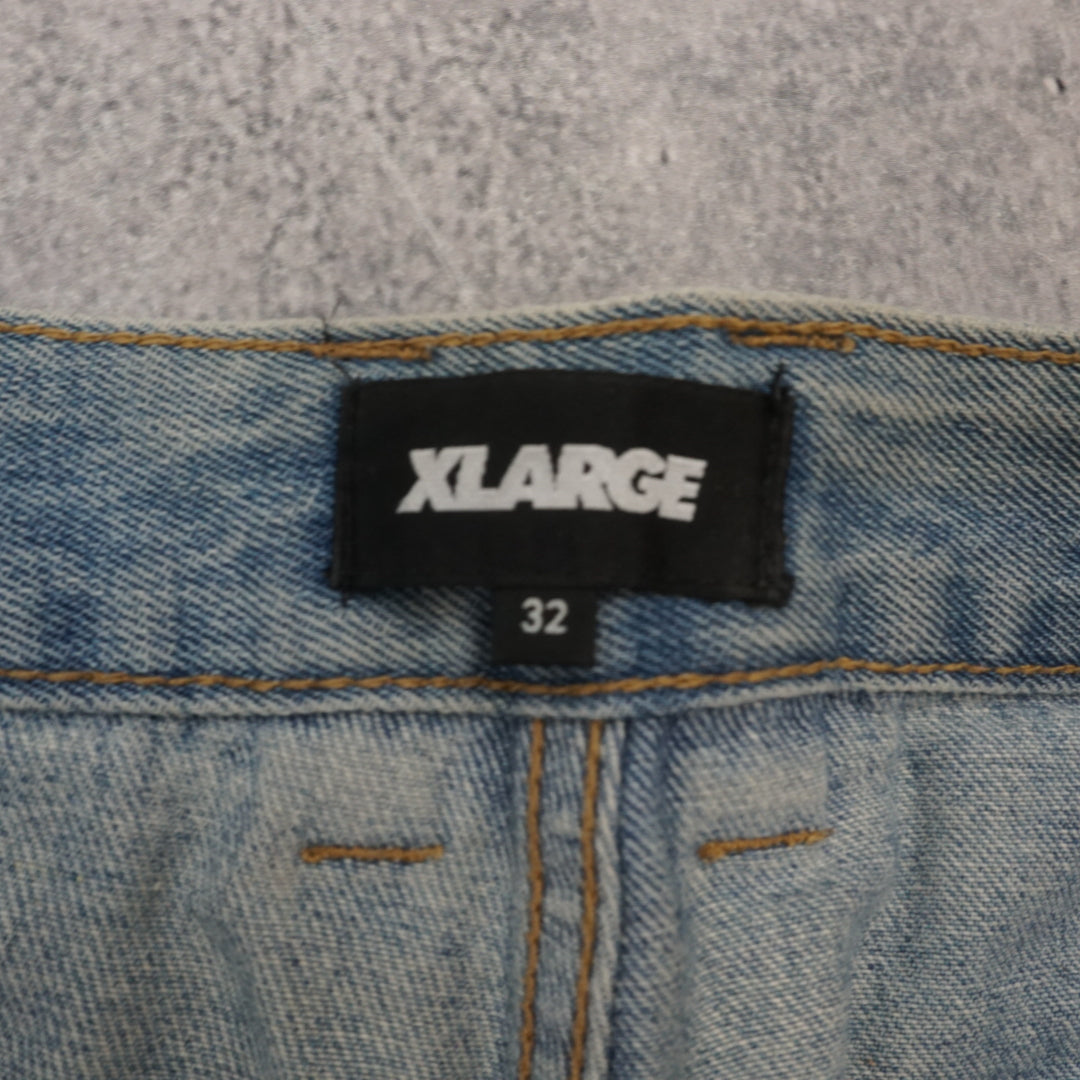 2000s X Large Light Wash Jorts