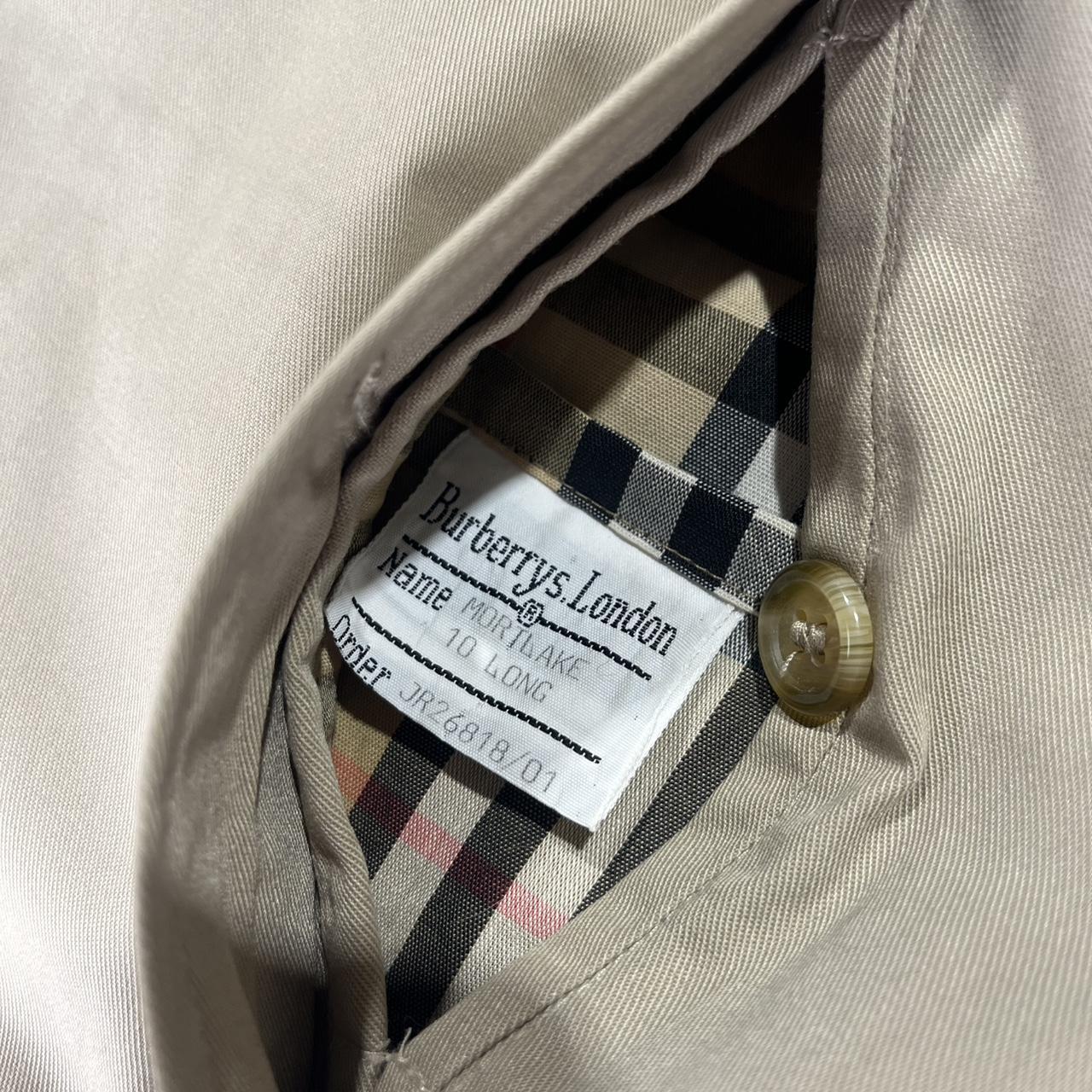 90s Burberry Coat