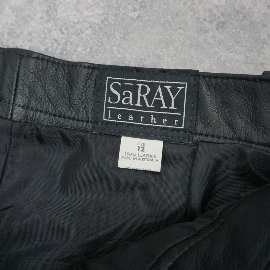Saray Leather Pants