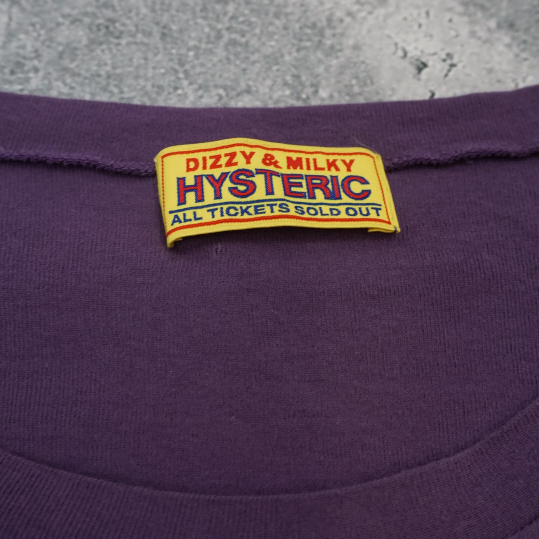 2000s Hysteric Glamour Camera Club Graphic Layered T-Shirt
