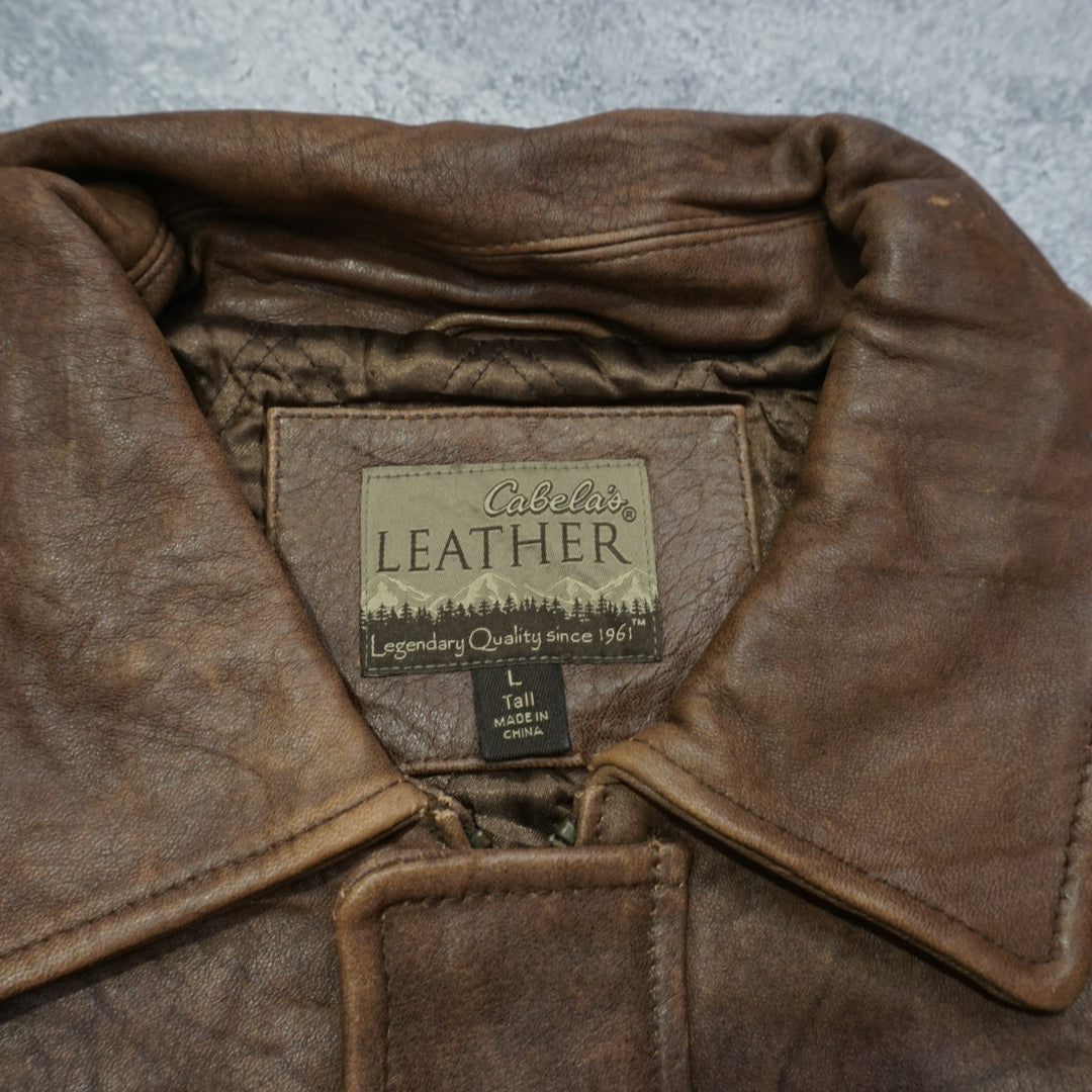 2000s Cabela's Leather Jacket