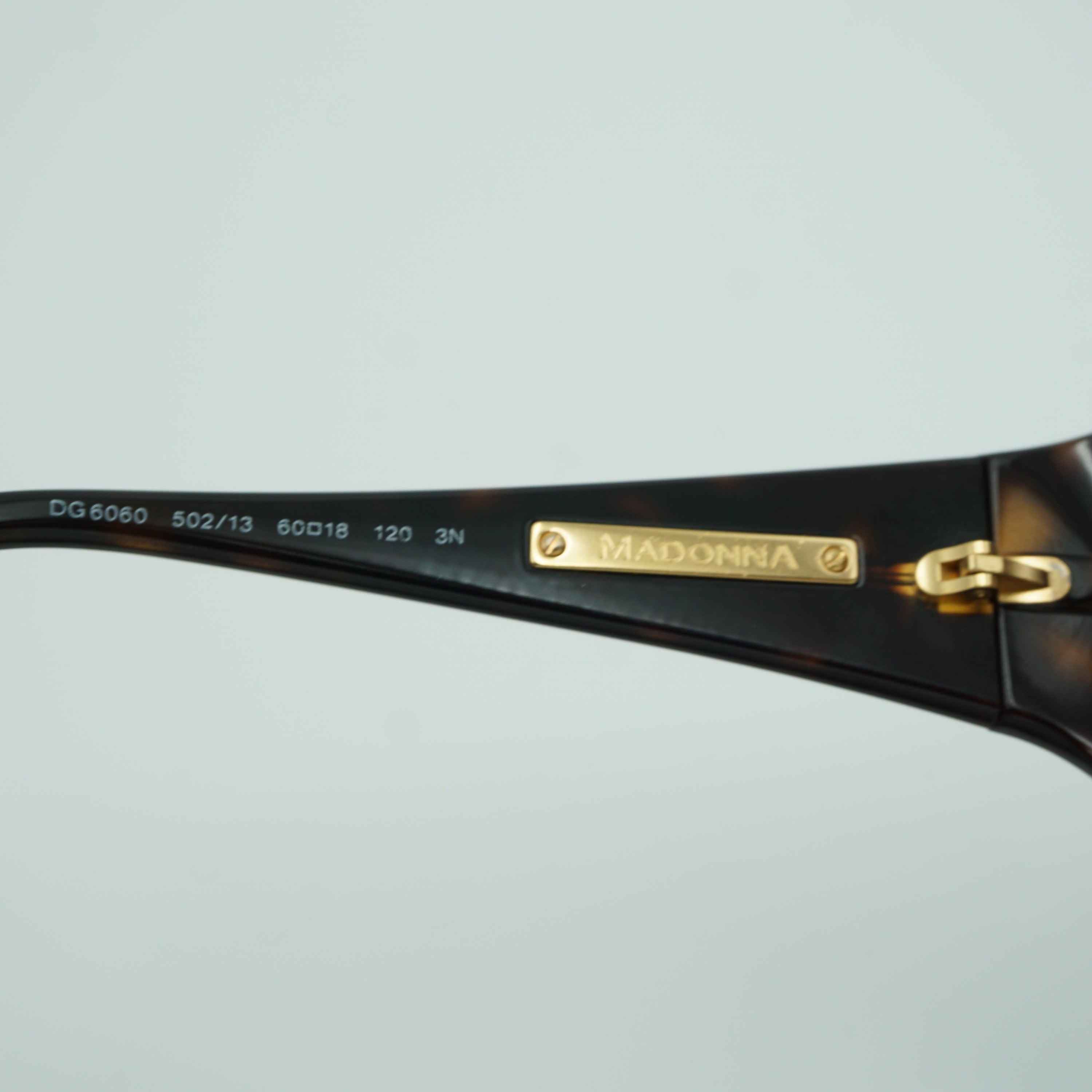2000s Dolce & Gabbana Madonna Oversized Sunglasses