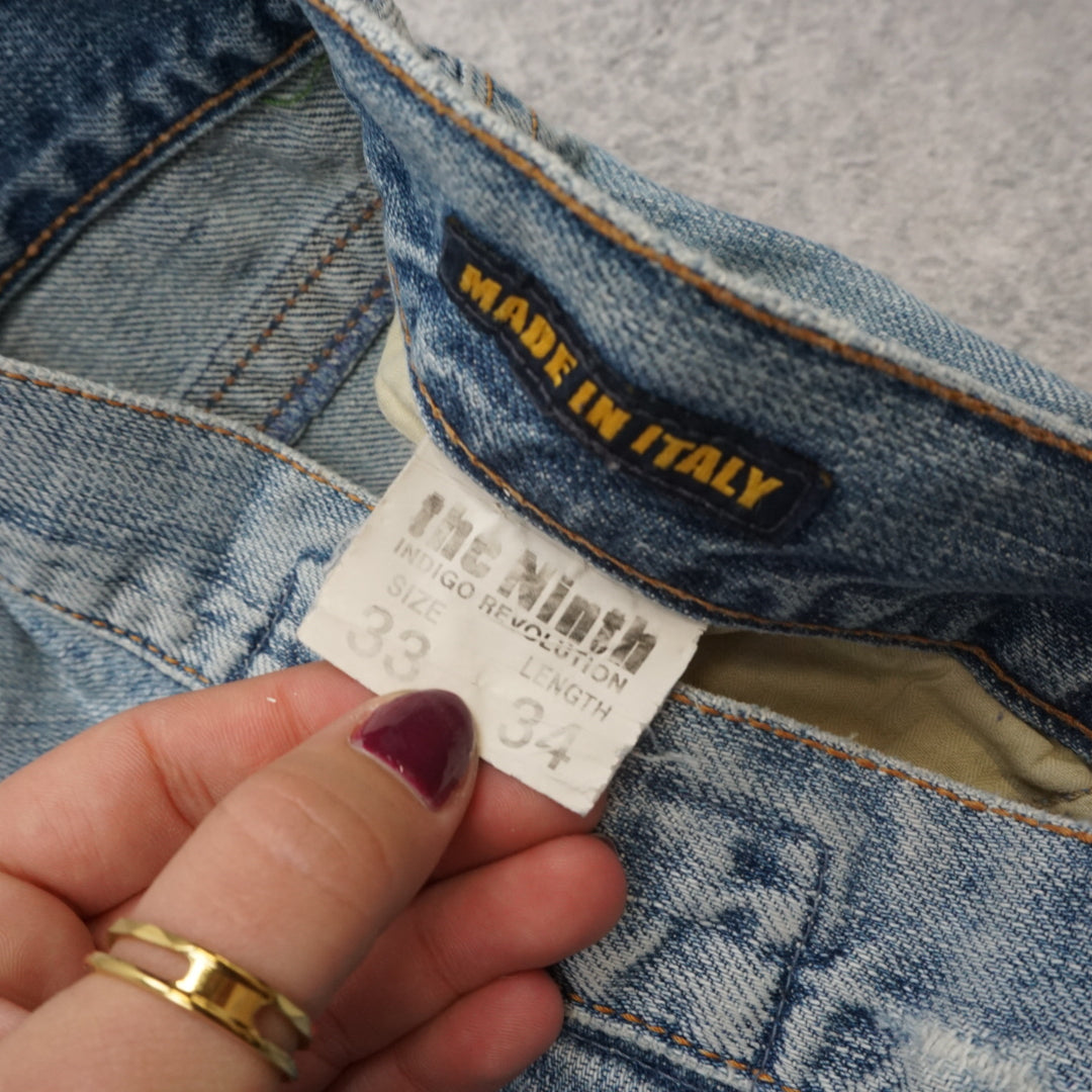 2000s The Ninth Indigo Revolution Straight Leg Jeans