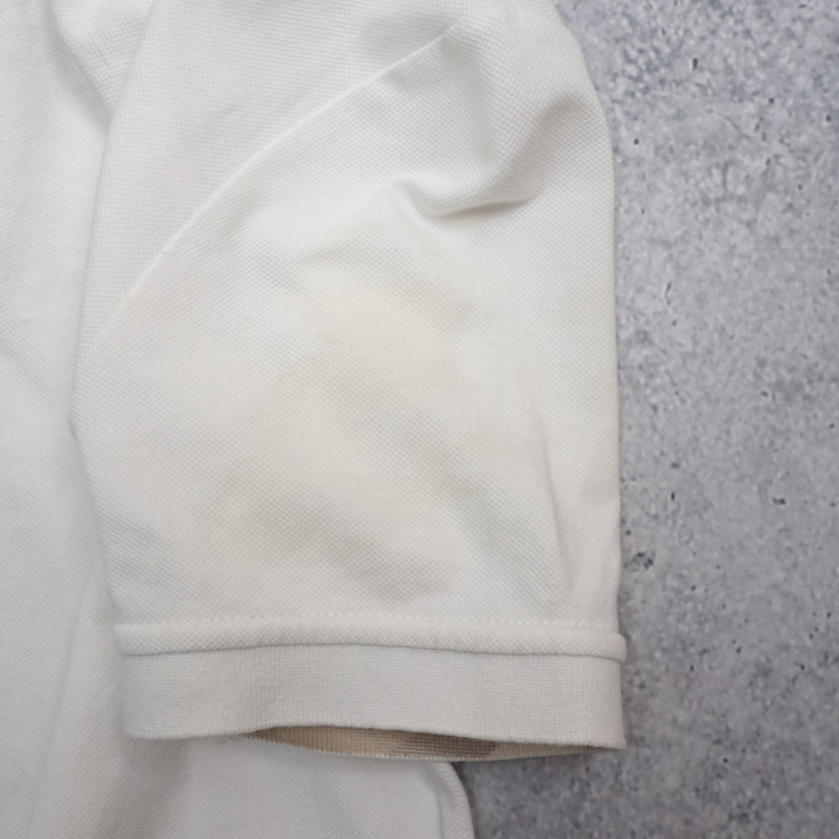 Burberry White Polo Top
