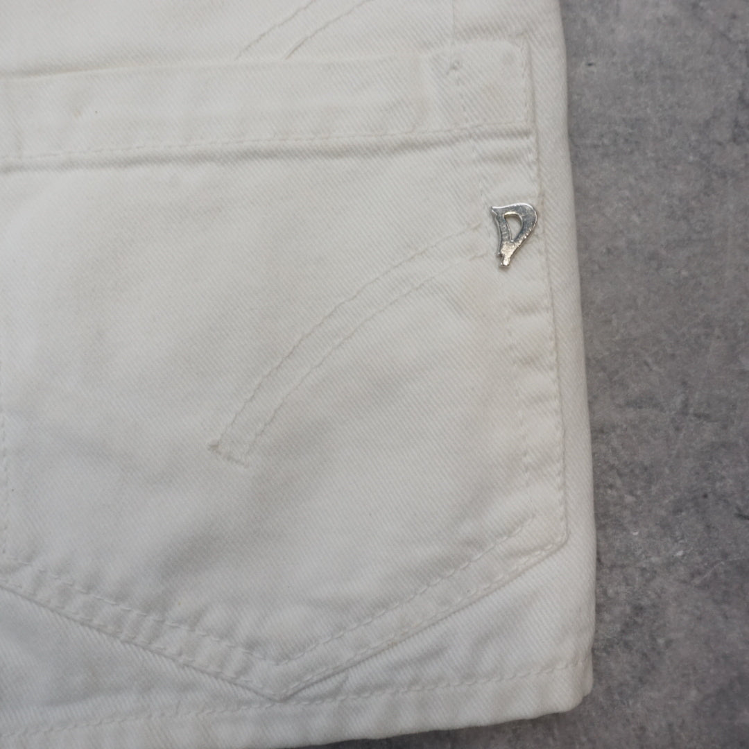 2000s Stan D Art White Denim Jorts