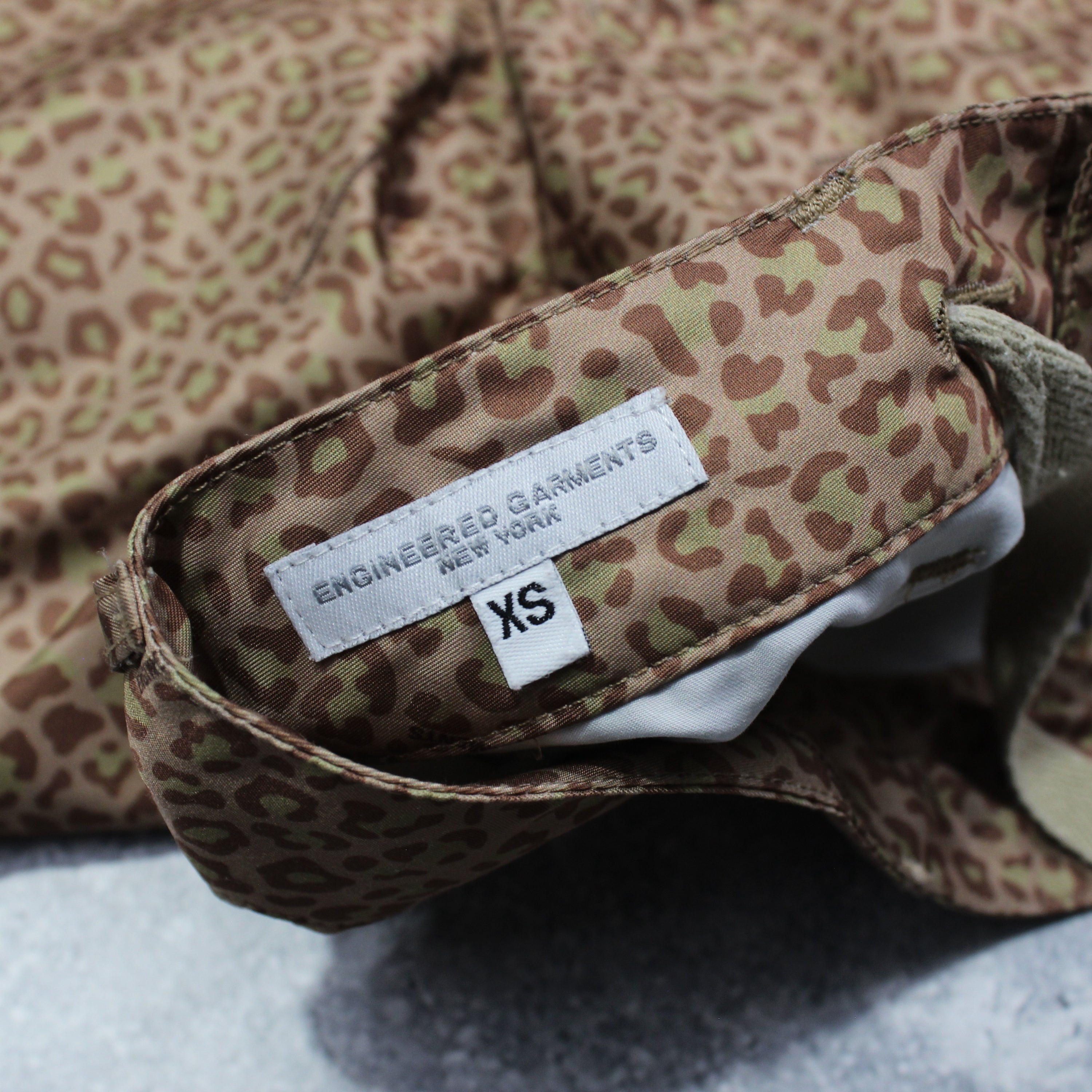 Engineered Garments Leopard Print Shorts