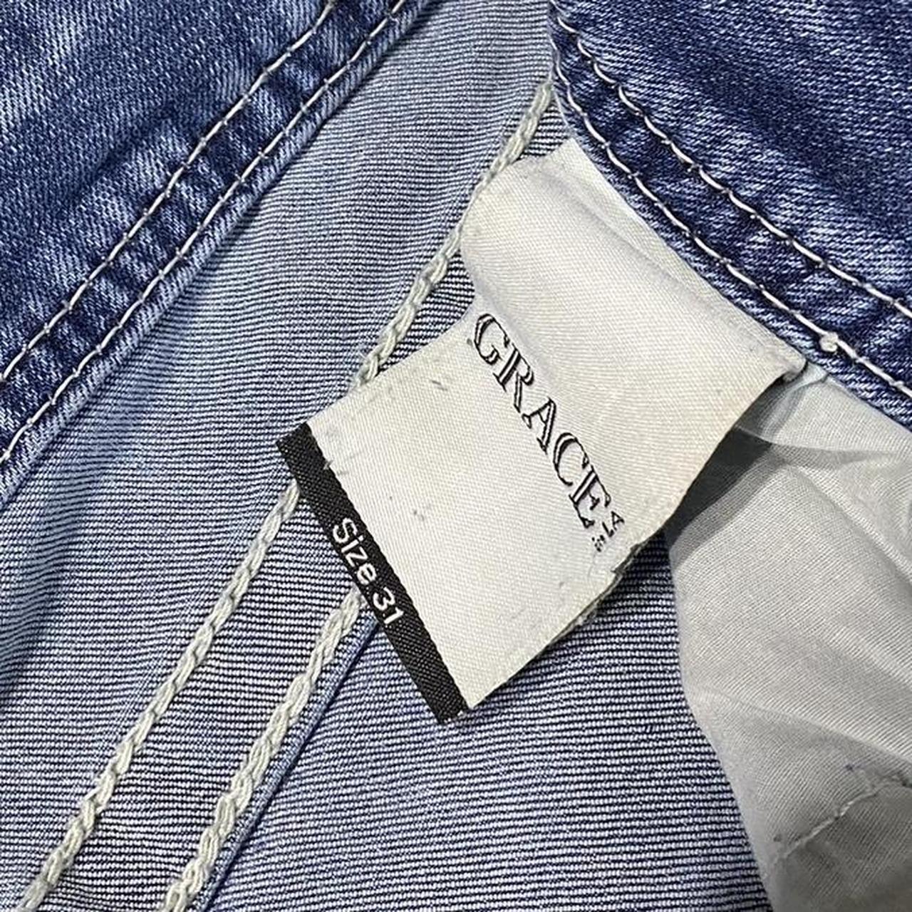 2000s Grace Embroidered Jeans